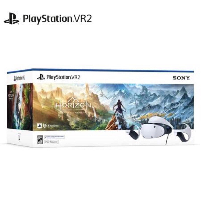 [EZ電玩］SONY PS5 VR2含遊戲地平線山之呼喚 （限自取）
