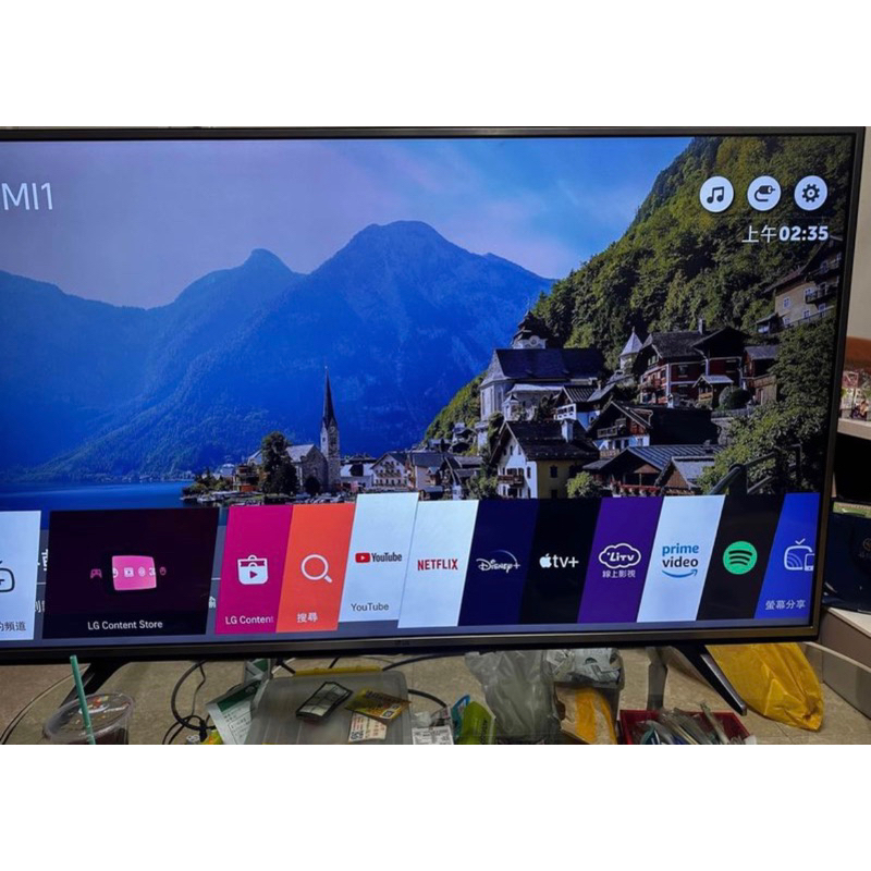 ❌便宜賣9成新LG 樂金 55吋 4K UHD連網液晶電視 (55UH615T)