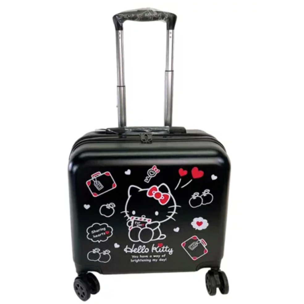 Hello Kitty 16吋超輕量硬殼拉桿行李箱(請看商品描述)