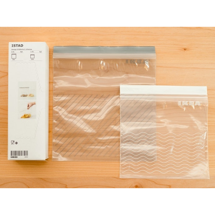 IKEA代購 特價出清 ISTAD 保鮮袋 夾鏈袋 保鮮盒 密封袋 冷藏袋 野餐袋 尿布袋 食物保鮮袋 分裝袋 餅乾