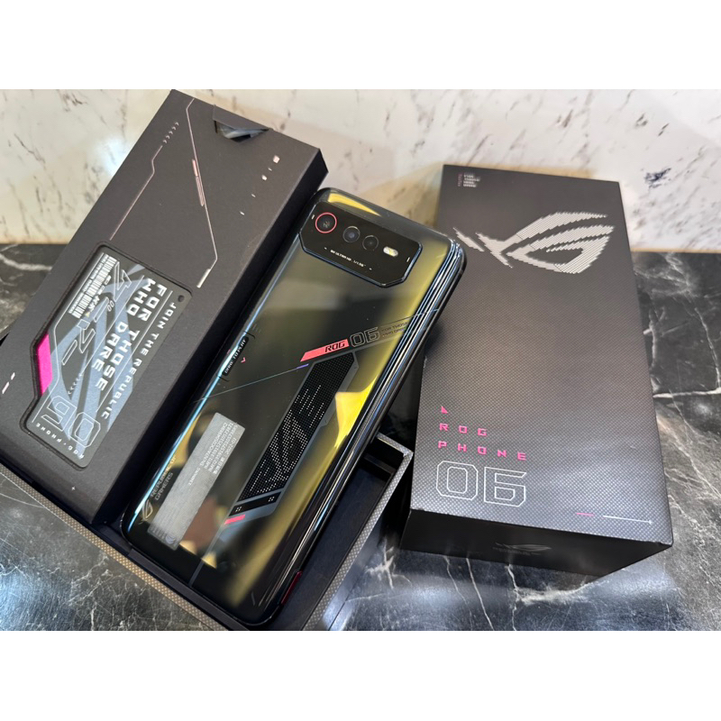原廠保固💟全新💟 ASUS ROG Phone 6 512G 黑色💟電競手機 風扇 rog6