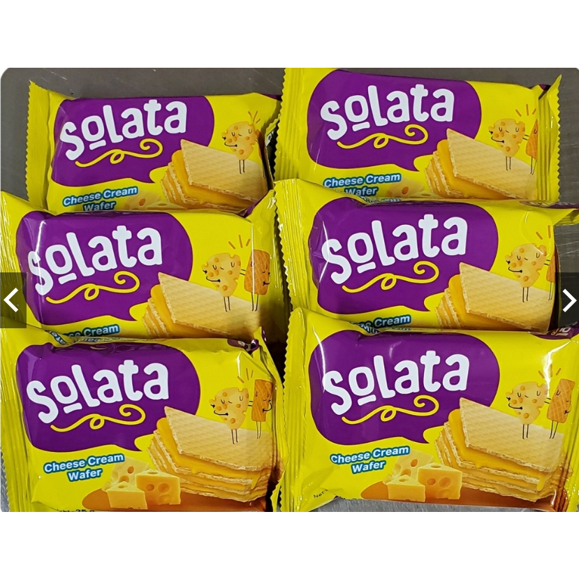 solata啵啵酥拉 起司 / 巧克力 威化餅 夾心酥 $6 (單包裝)Solata