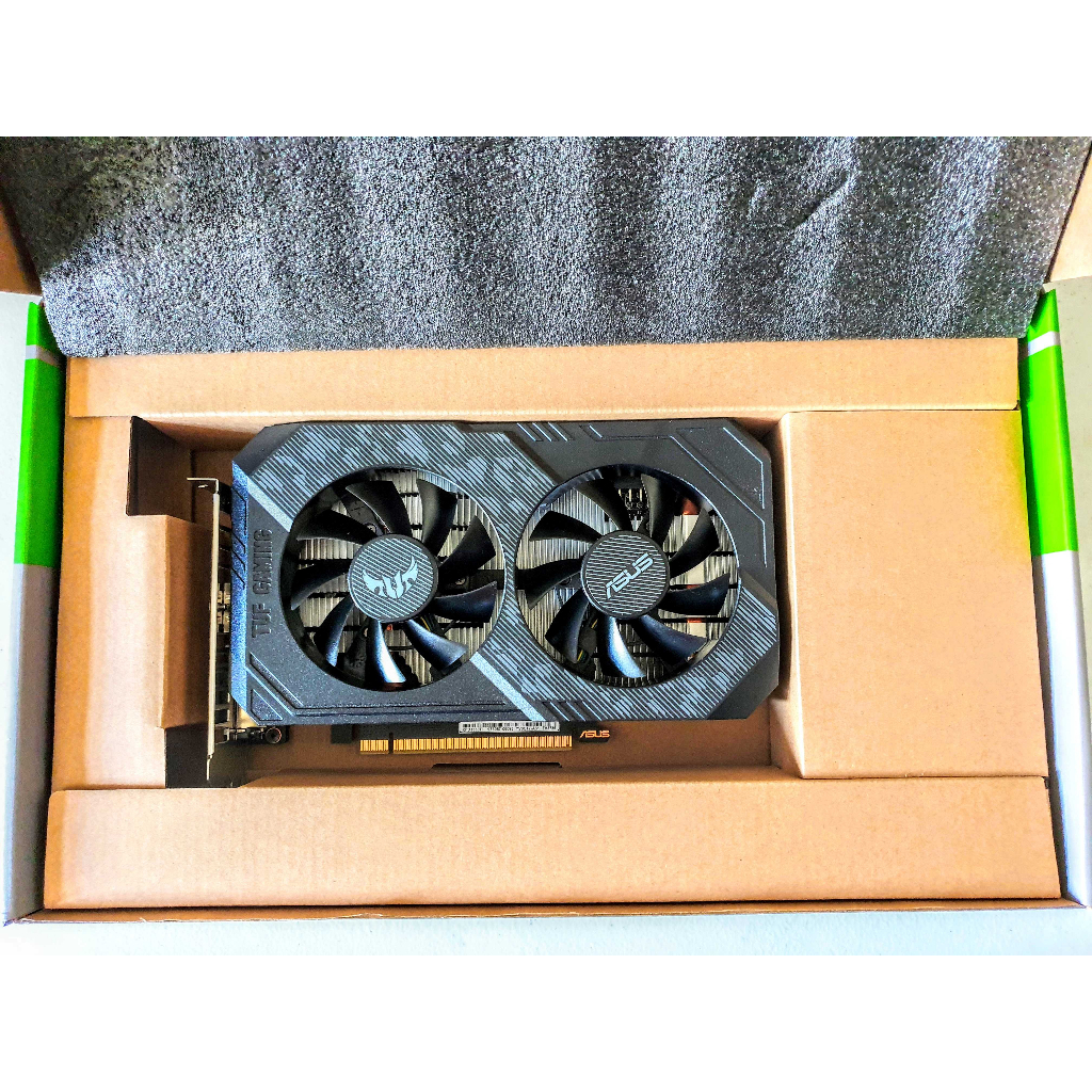 近全新,保固到20250418, 華碩 Gaming GTX 1660Ti OC 6G 顯示卡/保固內/ 非礦卡