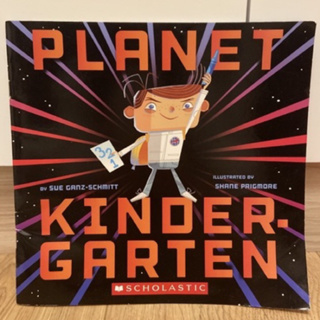 【行星幼兒園】外星球 外星人 絕版英文繪本 Planet kindergarten 故事書 童書