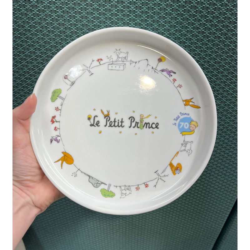 [全新］小王子童話碗盤組-小王子繽紛餐盤（7-11）