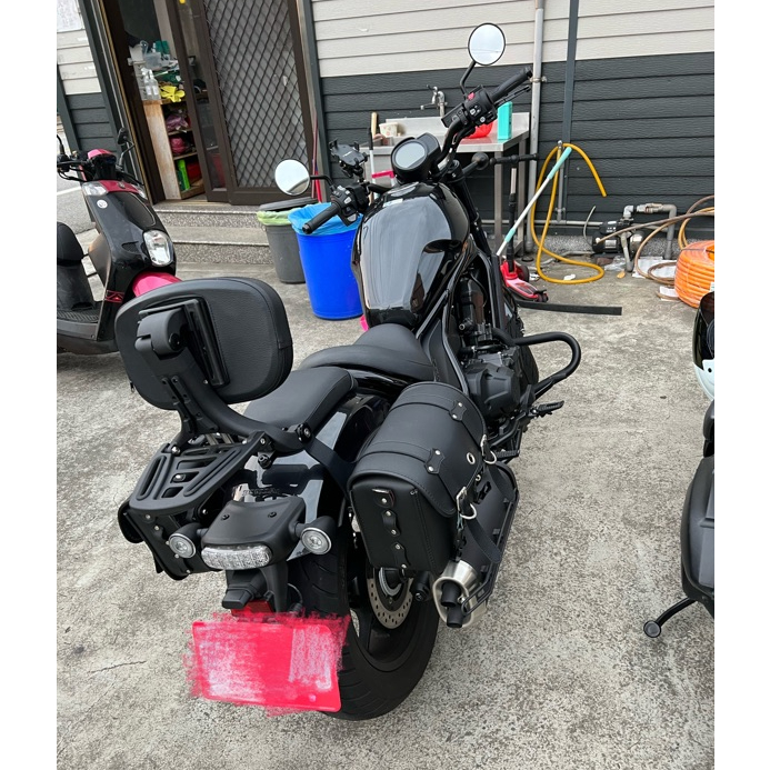 rebel500防水包 適用於本田500S改裝哈雷馬鞍包 rebel500S腳踏車機機車龍頭包免運