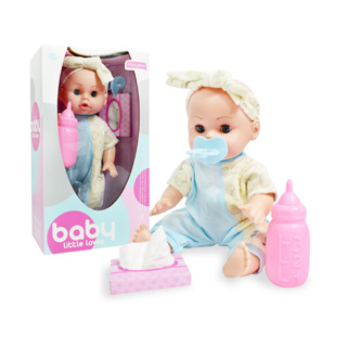 (台灣現貨出貨)嬰兒娃娃 洋娃娃 寶寶娃娃 語音噓噓娃娃 照顧娃娃 嬰兒娃娃仿真 頑玩具