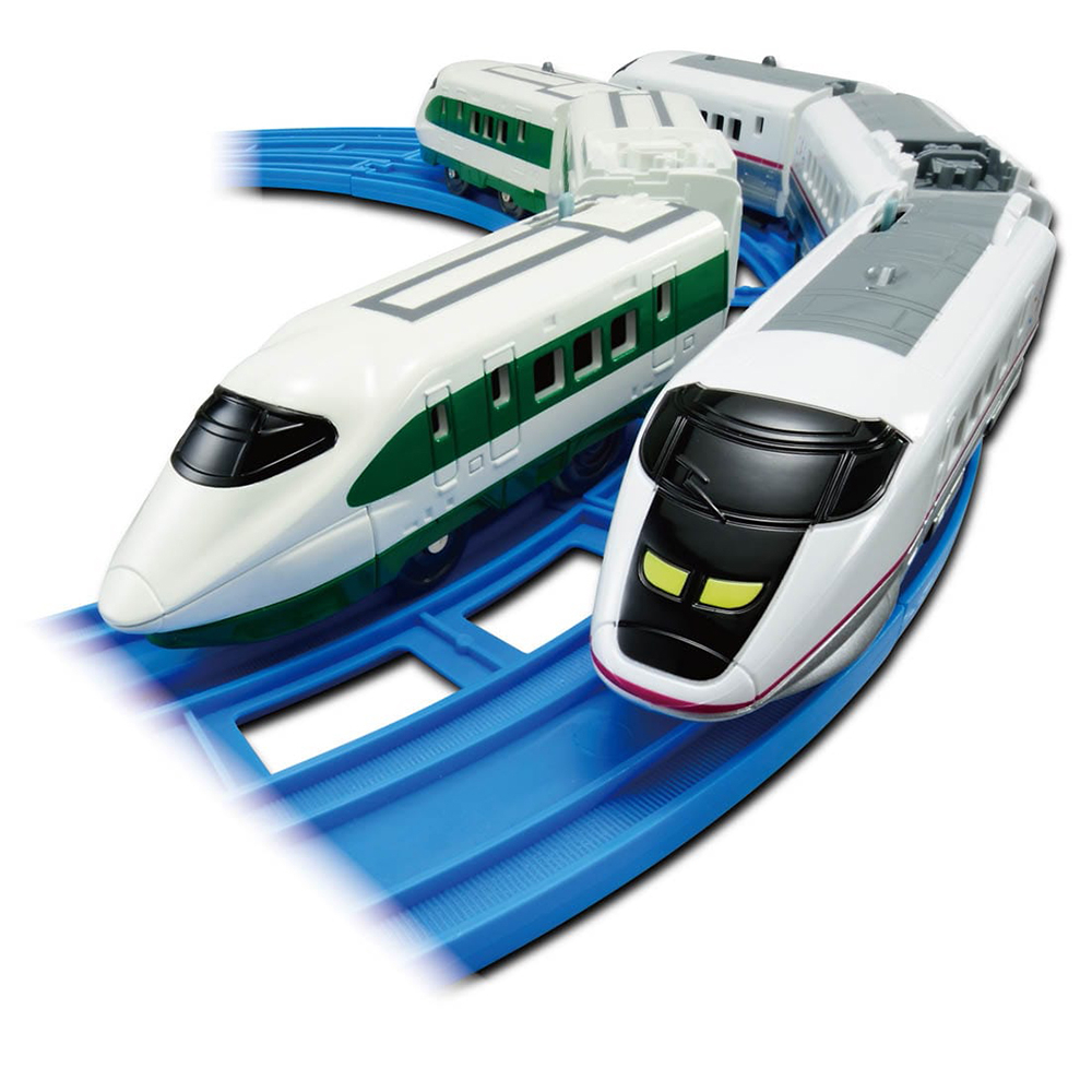 PLARAIL鐵道王國 多美火車  E2系新幹線&E3系新幹線 雙入組 TP90337