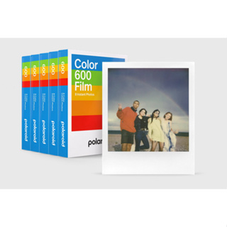 現貨馬上出 寶麗來 Polaroid Color 600 Film Five Pack 5入裝 40張 彩色白框 相紙