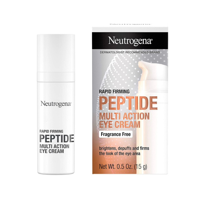 🇺🇸（現貨）Neutrogena 露得清 快速緊緻 胜肽 Peptid亮白眼霜 保濕無香 眼部緊緻霜