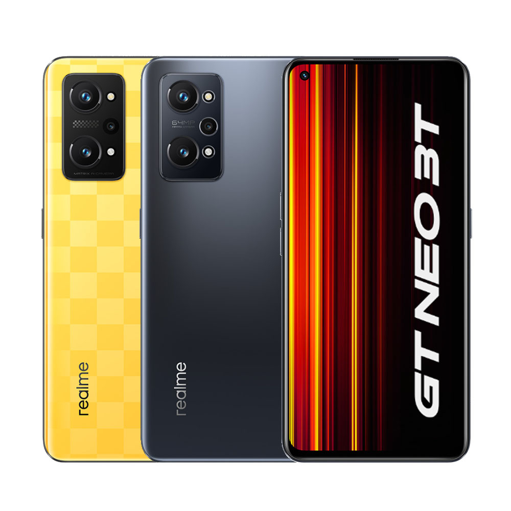 Realme GT Neo 3T (8G+256GB) 暗影黑/閃速黃 智慧型手機 全新機