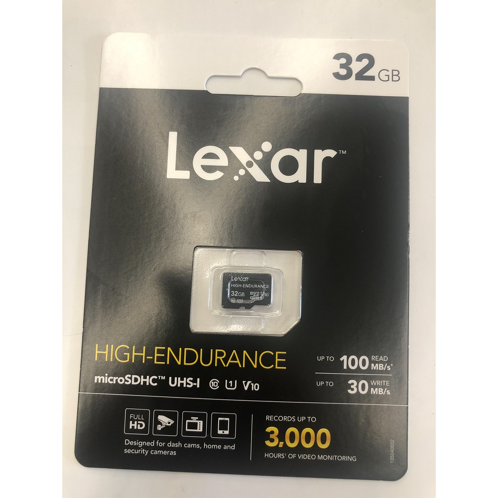 Lexar 32G U1 v10 Micro SD 高轉速記憶卡 Mio行車記錄器原廠搭配使用記憶卡