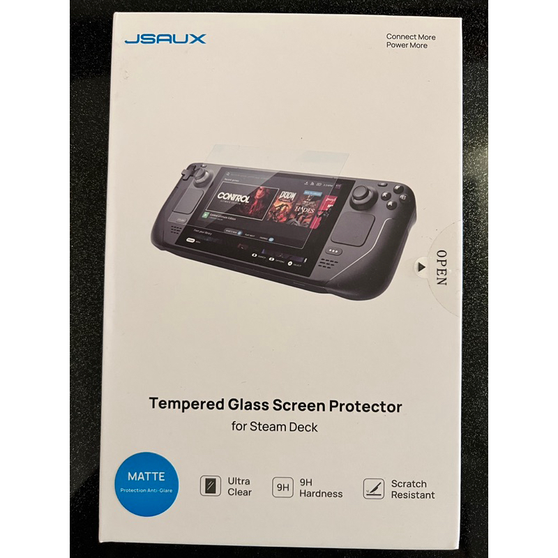 JSAUX steam deck 霧面螢幕保護貼（兩入）