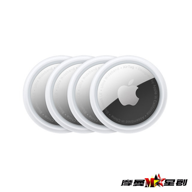 全新蘋果Apple AirTag  4件裝 東西遺失不用怕 定位追蹤器 防塵防水 語音尋找物品 台中實體店面