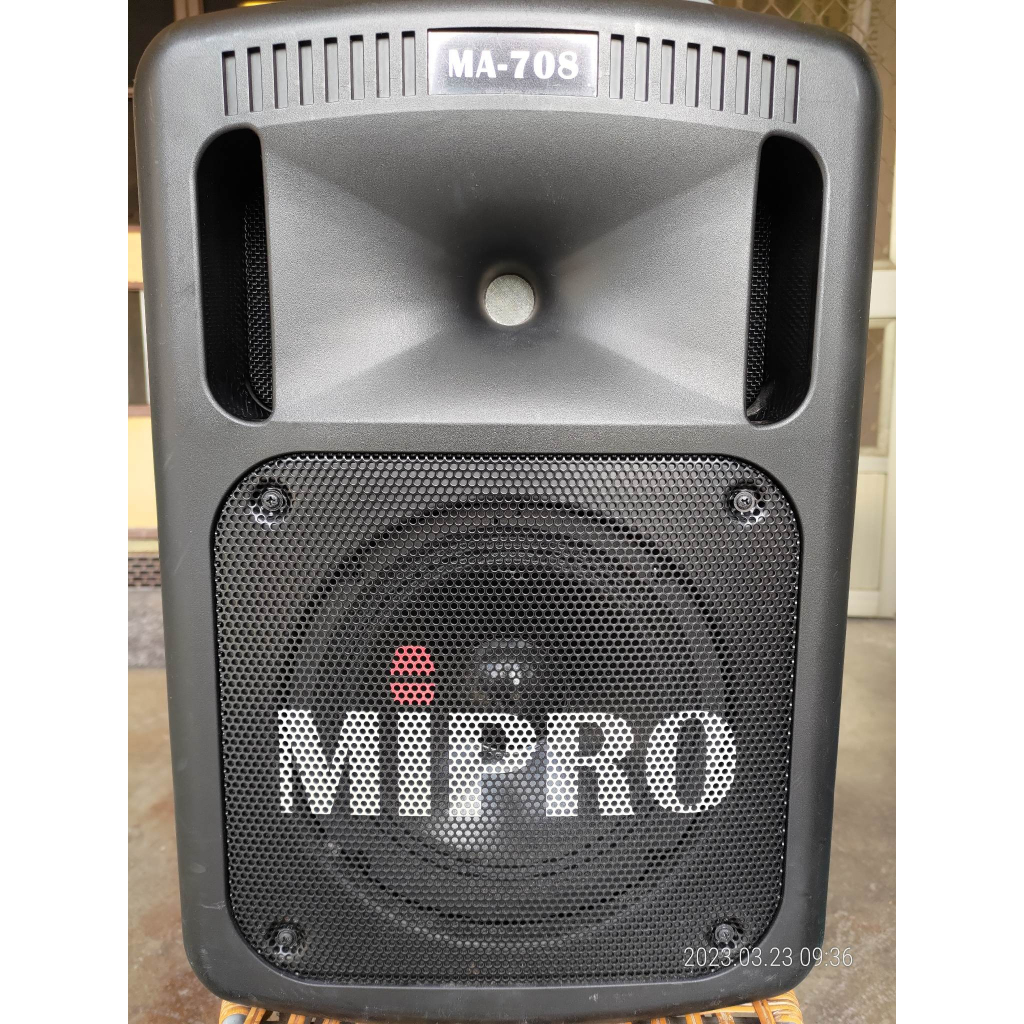 二手整新良品MIPRO MA-708無線麥克風擴大機