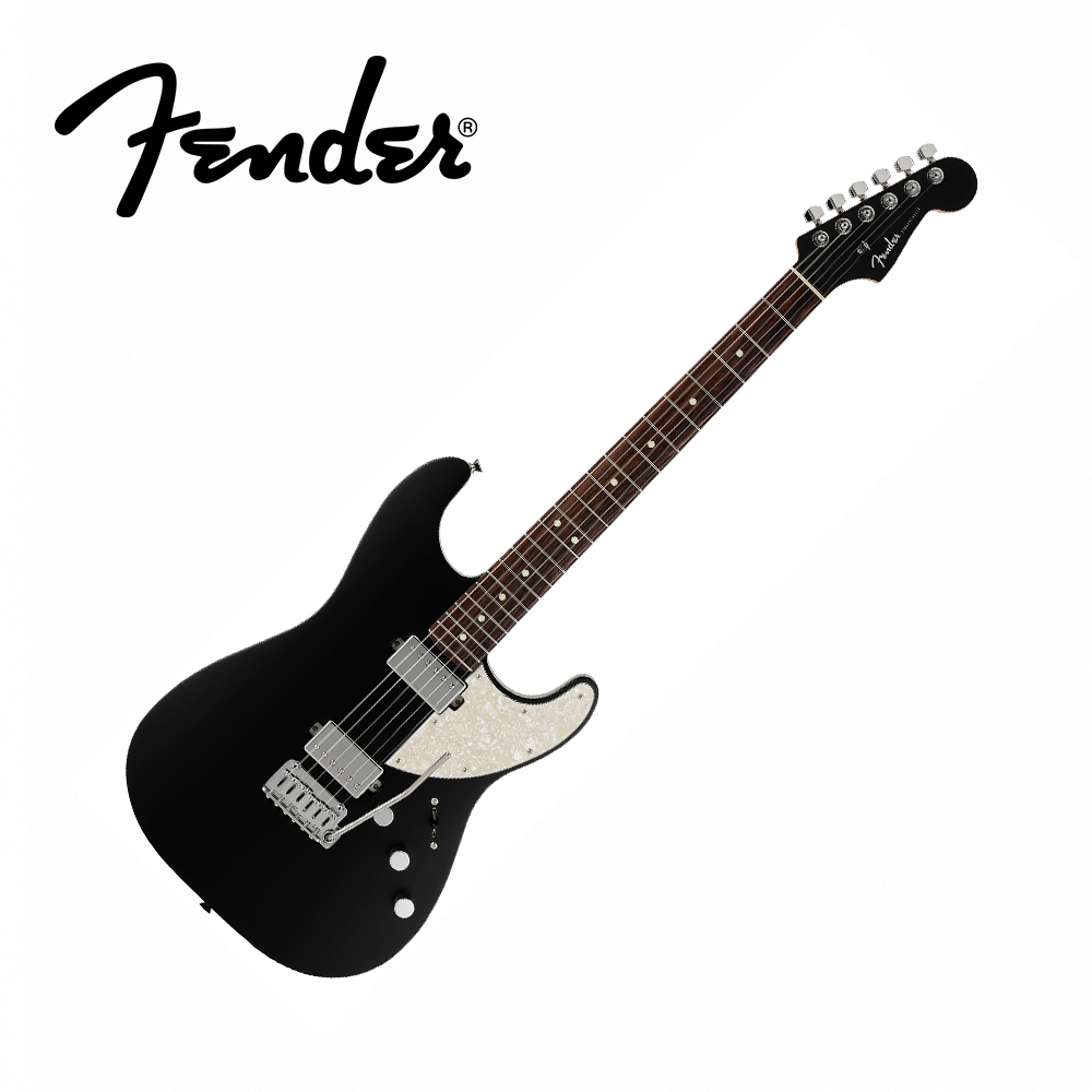 Fender MIJ LTD Elemental Strat HH RW SBK 日廠 黑色 限量電吉他【敦煌樂器】