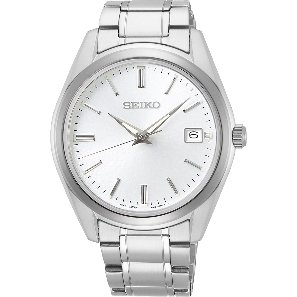 SEIKO 精工錶 經典簡約紳士腕錶 6N52-00A0S(SUR307P1)
