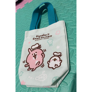 正版 卡娜赫拉的小動物 帆布手提袋 便當袋 購物袋 購物包 手提包 餐袋 P助餐袋 kanahei