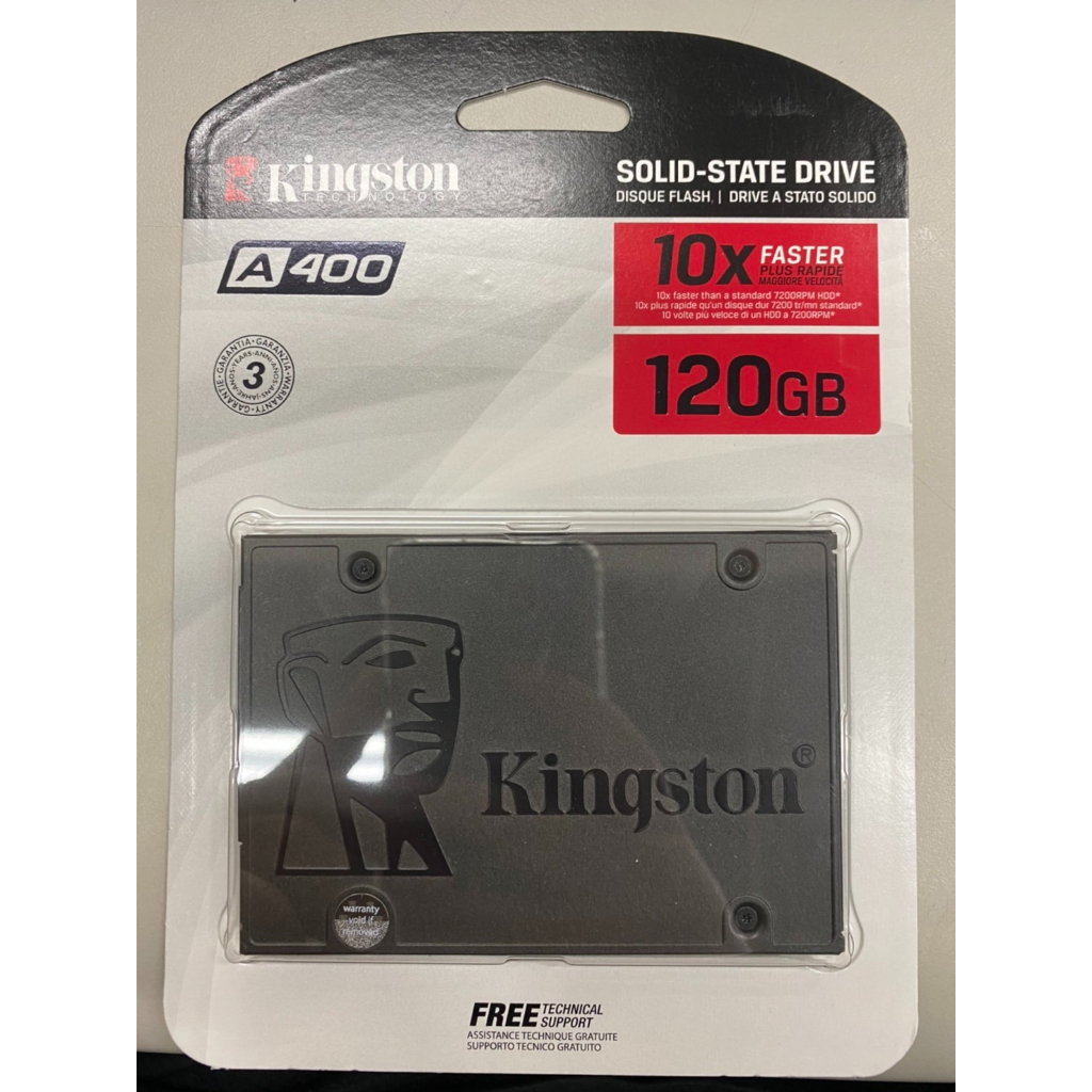 金士頓 Kingston A400 120GB SATA-3 2.5吋 固態硬碟 全新 蘆洲可自取📌自取價340