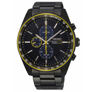 SEIKO 精工錶 潮流時尚太陽能計時腕錶 V176-0AZ0SD(SSC729P1)