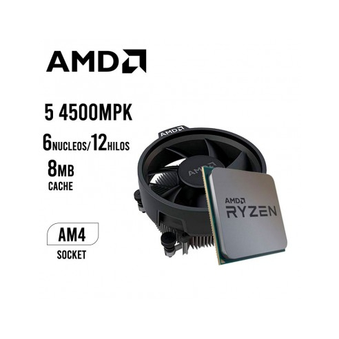 全新 AMD R5 4500MPK  R3 4100MPK 含風扇 CPU 處理器 AM4