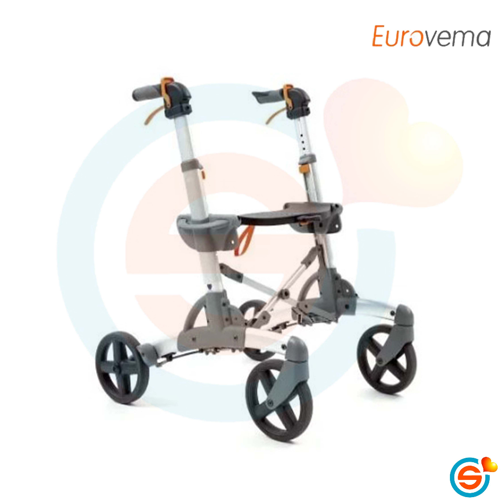 【Eurovema】S7 Smart 慢活旅行步行助行器 (含專用安全背帶)  助步車