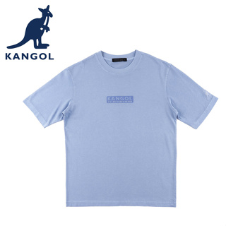KANGOL 英國袋鼠 短袖上衣 短T 圓領T恤 63251008 中性 水洗棉