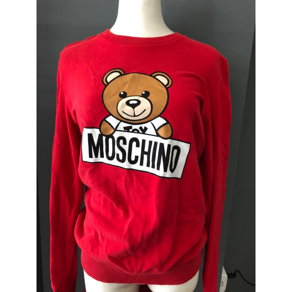 二手 九成新 moschino 小熊衣服 正品