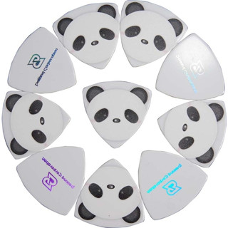 【老羊樂器店】Daiking 熊貓 pick 彈片 撥片 吉他 貝斯 烏克麗麗 1.0mm 大三角 日本製 可愛