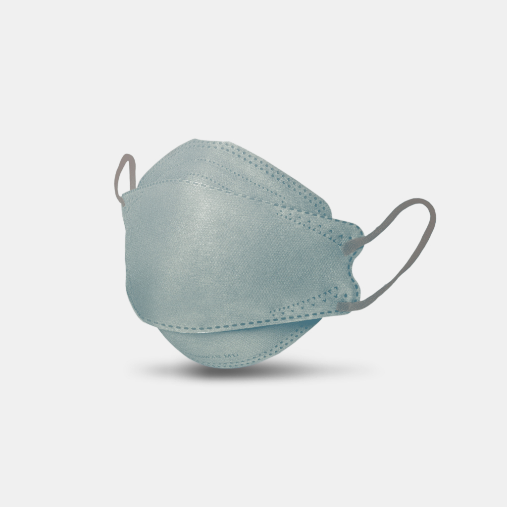 【官方直營】Sofara舒芙氧 成人4D立體醫用口罩 藍綾湖綠(20入/盒) 成人口罩 4D口罩 莫蘭迪色 醫療口罩