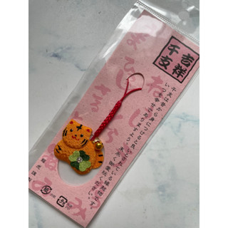《現貨》日本空運 日本製 可愛 四葉草 小草 虎年 老虎 貓咪 鈴鐺 吊飾 吊墜 鑰匙圈 裝飾 吊墜 日本