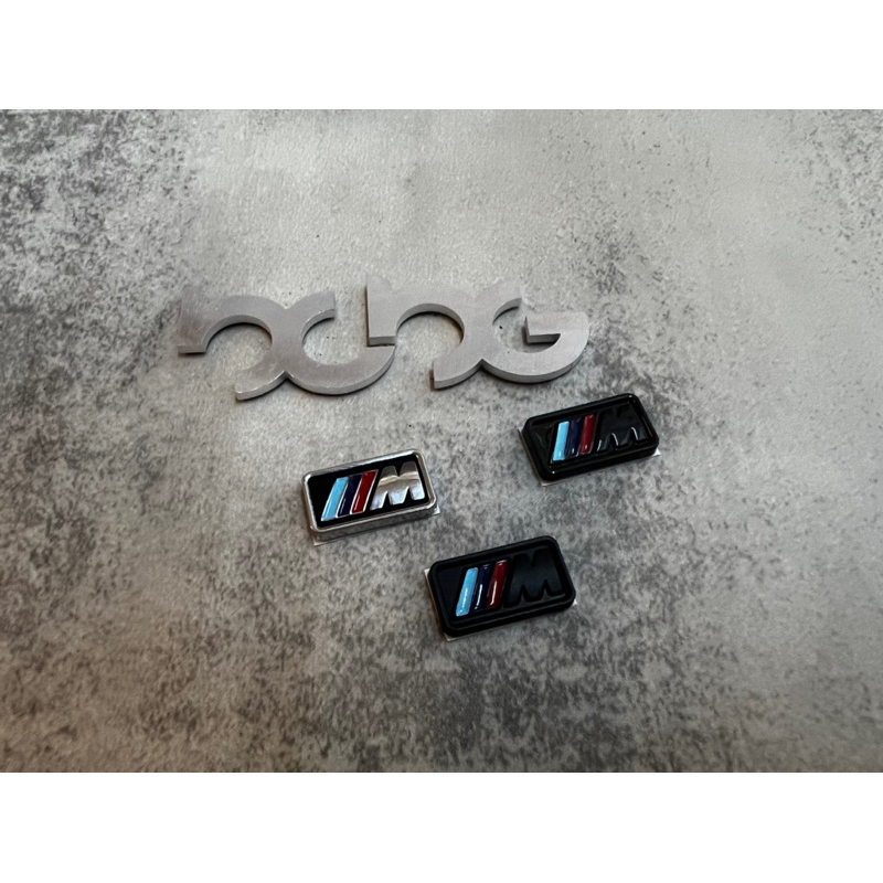 挑戰最低價 BMW MPOWER Individual 超質感貼 1*1.8公分 方向盤貼 鋁貼車貼 方向盤 M標 車標
