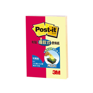含稅附發票【奇奇文具】3M R31-2 75x25mm 螢光混色抽取式便條紙/便利貼
