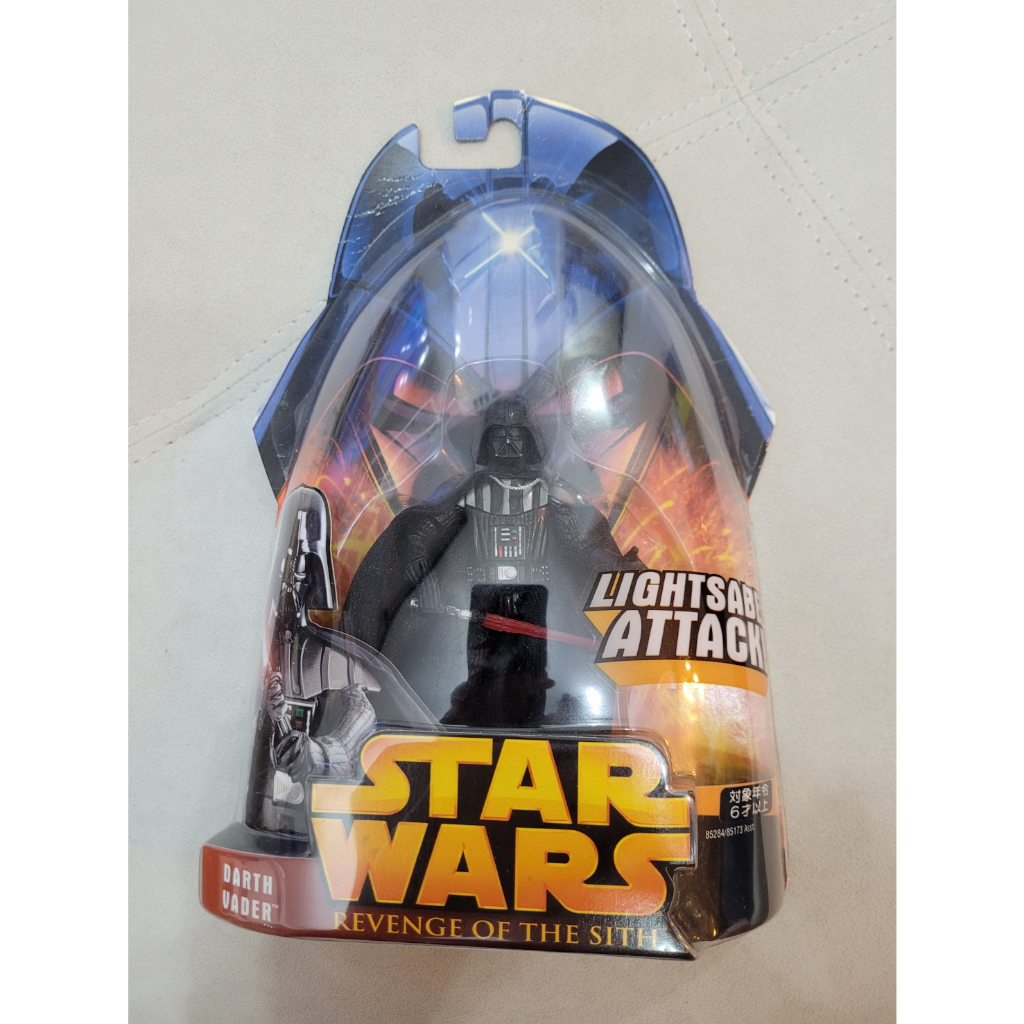 STAR WARS 星際大戰 ROTS 圓卡 3.75吋吊卡人偶 孩之寶 Darth Vader 黑武士 達斯維達