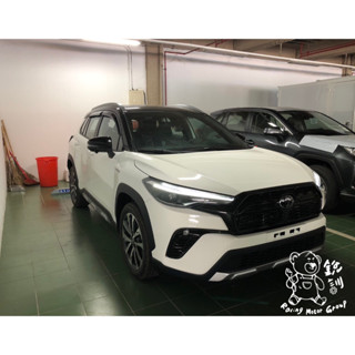 銳訓汽車配件-臺南麻豆店 Corolla Cross GR 安裝 響尾蛇A20 雙錄+GPS測速 行車記錄器(送32G)