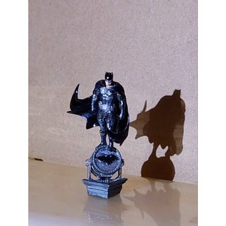 1:64蝙蝠俠和蝙蝠俠照燈二件塑膠模型組