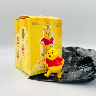 小熊維尼 蛋擊公仔鑰匙圈系列(維尼) 野獸國 Winnie the pooh 迪士尼 盒玩 盲盒確認款