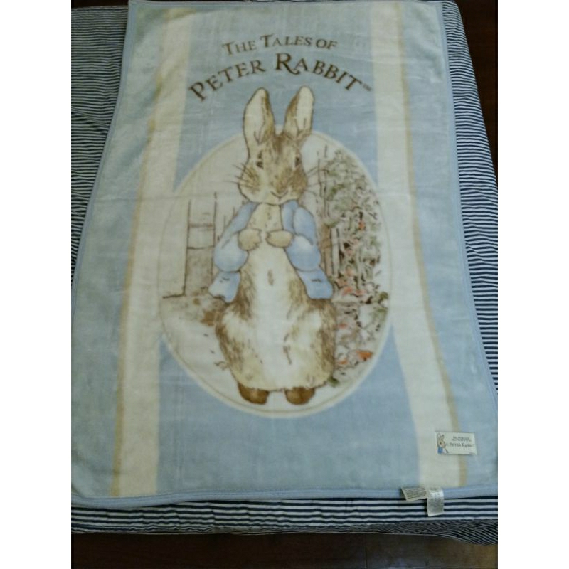 奇哥 彼得兔 厚 毛毯 約100x150cm 日本製 保暖 兒童 棉被 被子