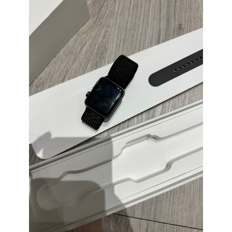 二手Apple Watch Series 3 S3 GRAY尼龍運動錶帶42mm