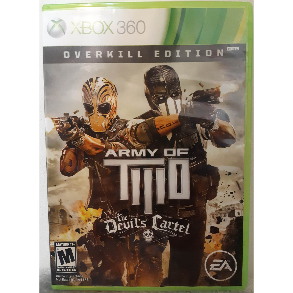 XBOX 360 無間特攻：非法涉入 (Army of Two: The Devil's Cartel) 實體遊戲片