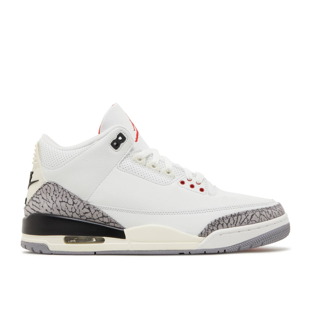 AIR JORDAN 3 RETRO 'WHITE CEMENT REIMAGINED' 籃球鞋 3代