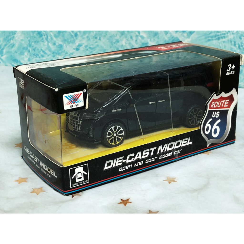 雅包小舖👕Alphard 模型車 玩具車 擺飾兒童車 合金 仿真 Toyota休旅 保母車 Lexus LM 迴力車 黑