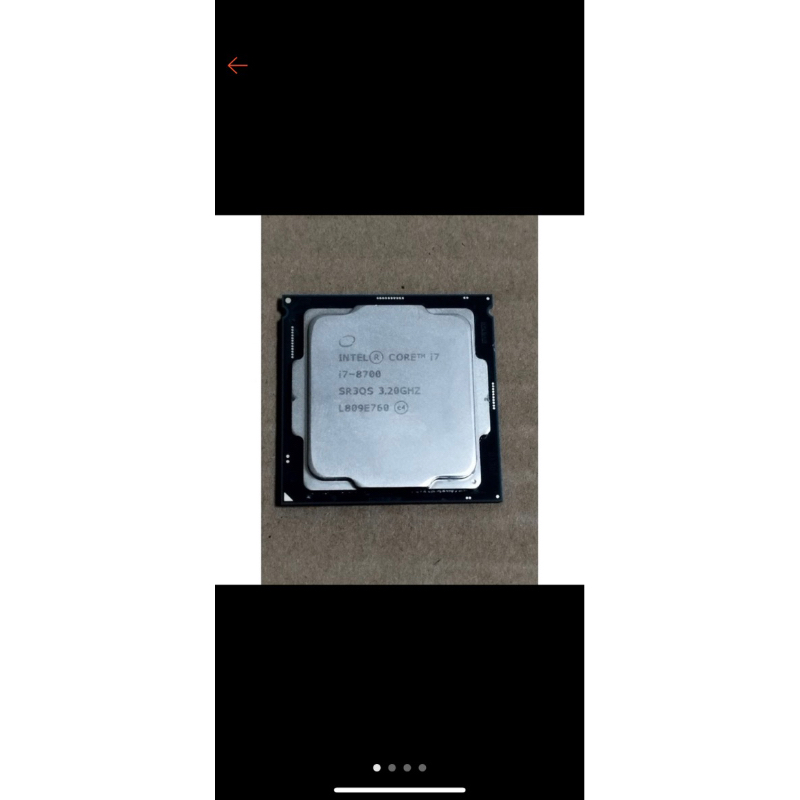 【 Intel i7-8700 3.2G 12M 】 QS 正顯版 QNML CPU