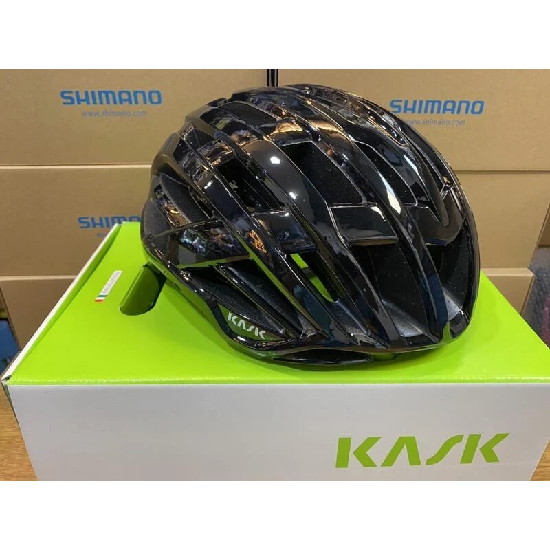 『小蔡單車』義大利 KASK VALEGRO 亮黑色 安全帽 公路車/自行車 特價