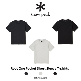 【吉米.tw】韓國代購 Snow Peak 雪諾必克 Root 口袋 素色 短袖 短T MAR