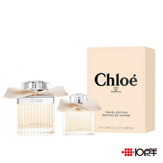 Chloe 同名 女性淡香精 75ml 禮盒 (兩件組)〔10點半香水美妝〕