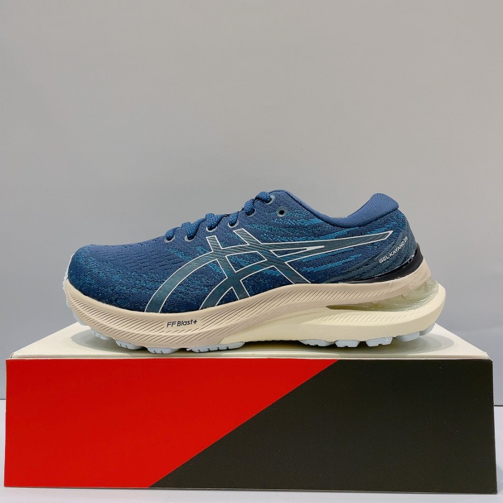 ASICS GEL-KAYANO 29 (D) 女生 藍色 舒適 寬楦 緩震 運動 慢跑鞋 1012B297-403