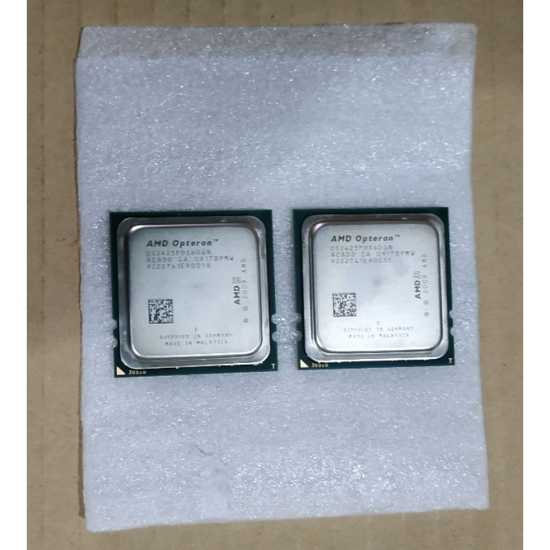 AMD Opteron socket F 1207 CPU 伺服器 處理器 雙路 2P 6核心 DIY 升級 收藏