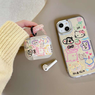 塗鴉鱷魚巴斯光年 矽膠軟殼 配掛扣 適用於AirPods Pro 2代 AirPods 3代 1/2代 蘋果藍牙耳機套