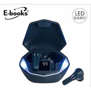 【E-books】SS39 電競RGB魔影電量顯示藍牙5.3耳機(E-EPA244)防潑水與抗汗水之IPX4生活防水等級